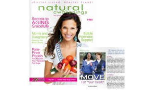Health and Exercise article in media - Natural Awakenings Magazine