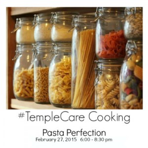 TempleCare Cooking Pasta Perfection Class