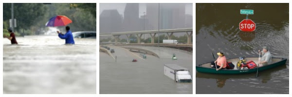Hurricane Harvey in Houston