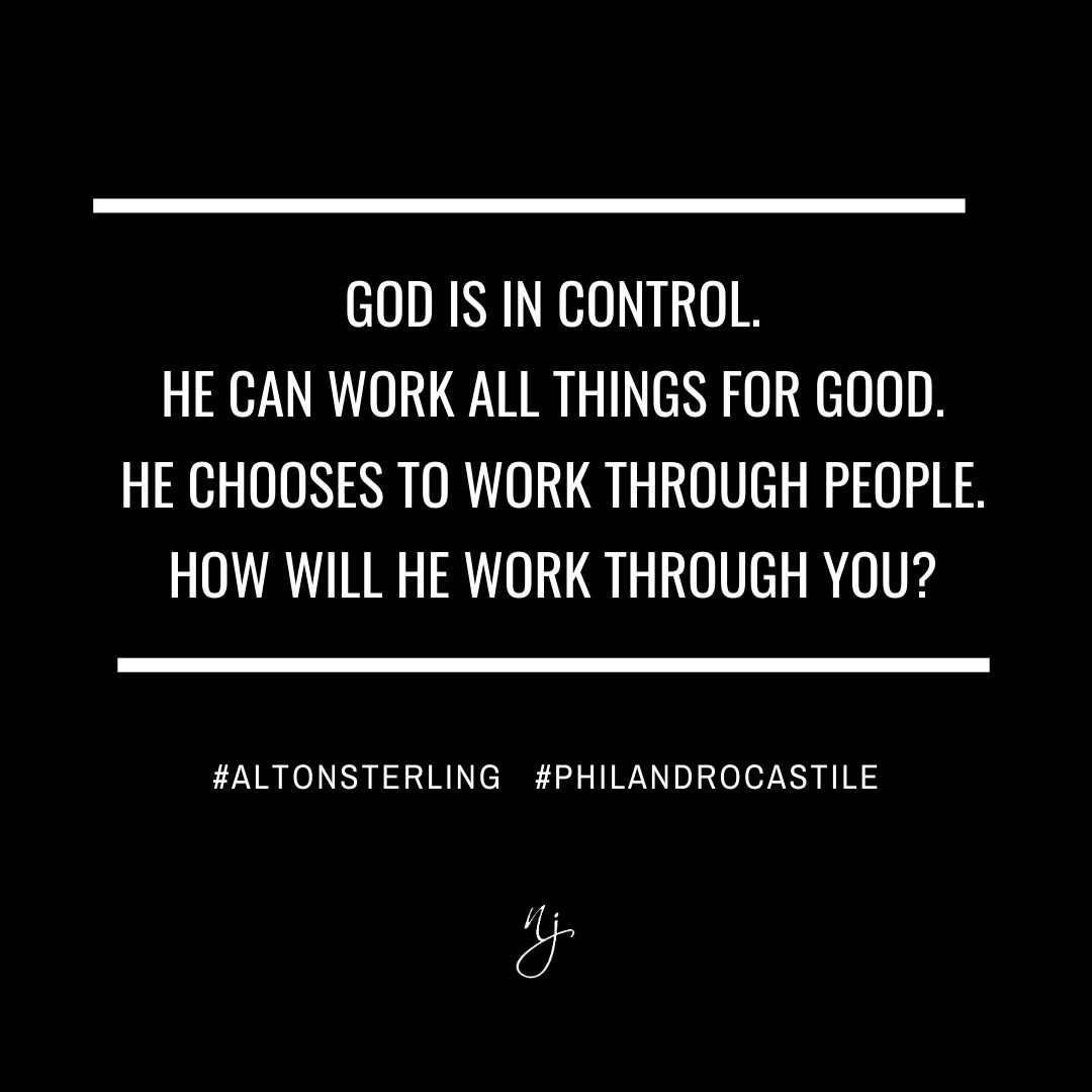 Nettye Johnson Quote Image - God is in Control